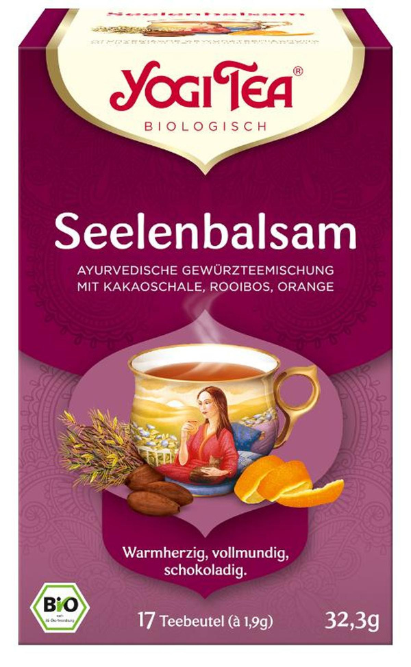 Produktfoto zu Yogi Tee Seelenbalsam 17*1,9g