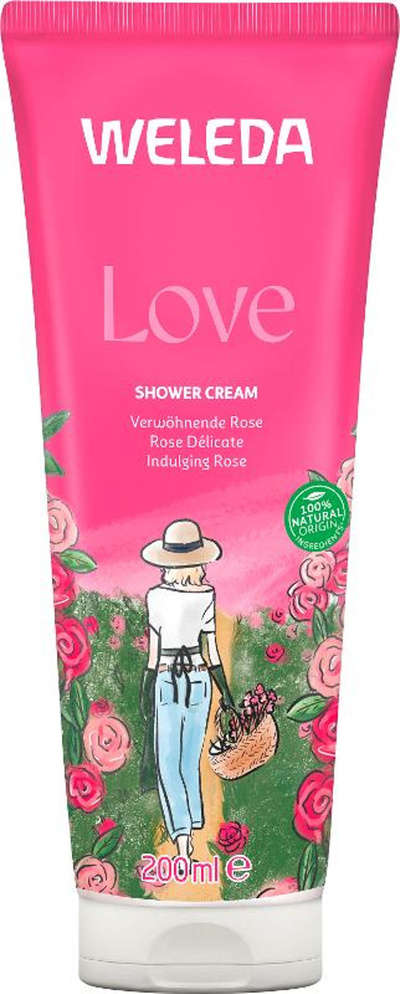 Produktfoto zu Weleda Aroma Cremedusche Love 200ml