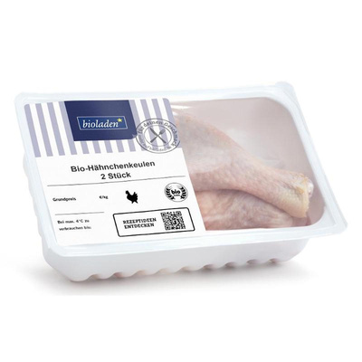 Produktfoto zu Bioladen* Hähnchenkeulen 2 Stück ca. 500g