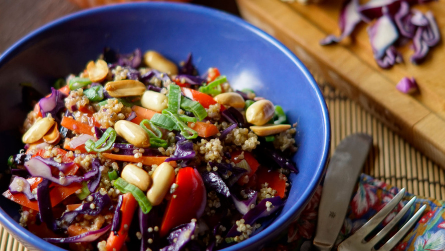 Rezeptbild für Quinoa Asia-Style