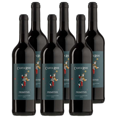 Produktfoto zu Kiste CantaRide Primitivo 6x0,75L