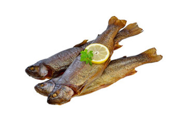 Produktfoto zu Lachsforelle geräuchert ca. 650g