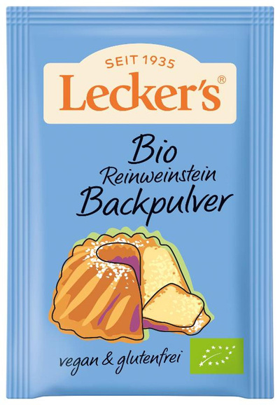 Produktfoto zu Lecker's Backpulver 4 x 21g