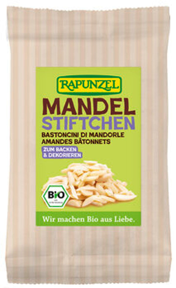 Produktfoto zu Rapunzel Mandelstiftchen 100g