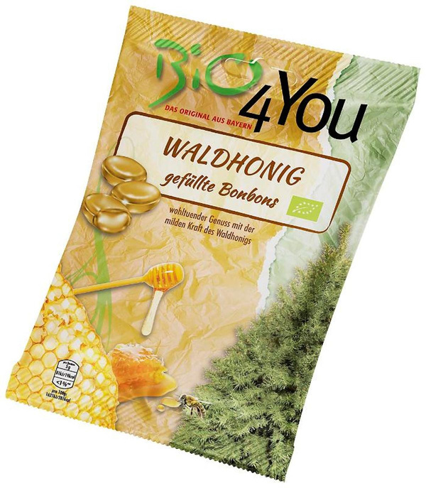 Produktfoto zu Bio4You Waldhonig Bonbons 75g