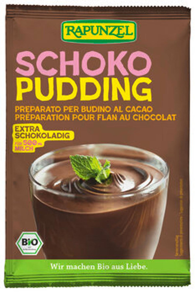 Produktfoto zu Rapunzel Pudding-Pulver Schoko 50g