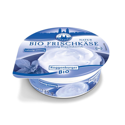 Produktfoto zu Roggenburger Frischkäse natur 125g