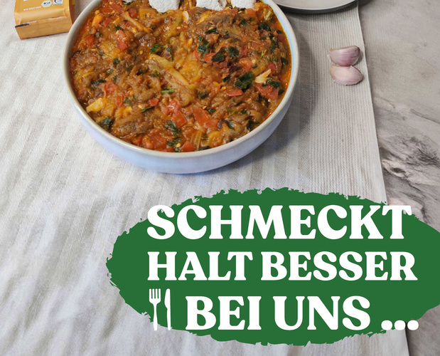 Zaalouk – marokkanischer Auberginen-Tomaten-Dip