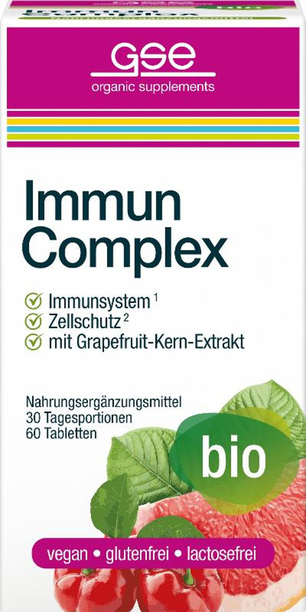 Produktfoto zu GSE Immun Complex 60 Tabletten