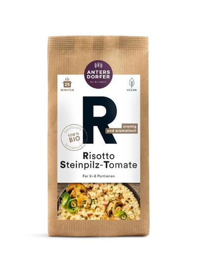 Produktfoto zu Antersdorfer Mühle Risotto Steinpilz-Tomate 150g