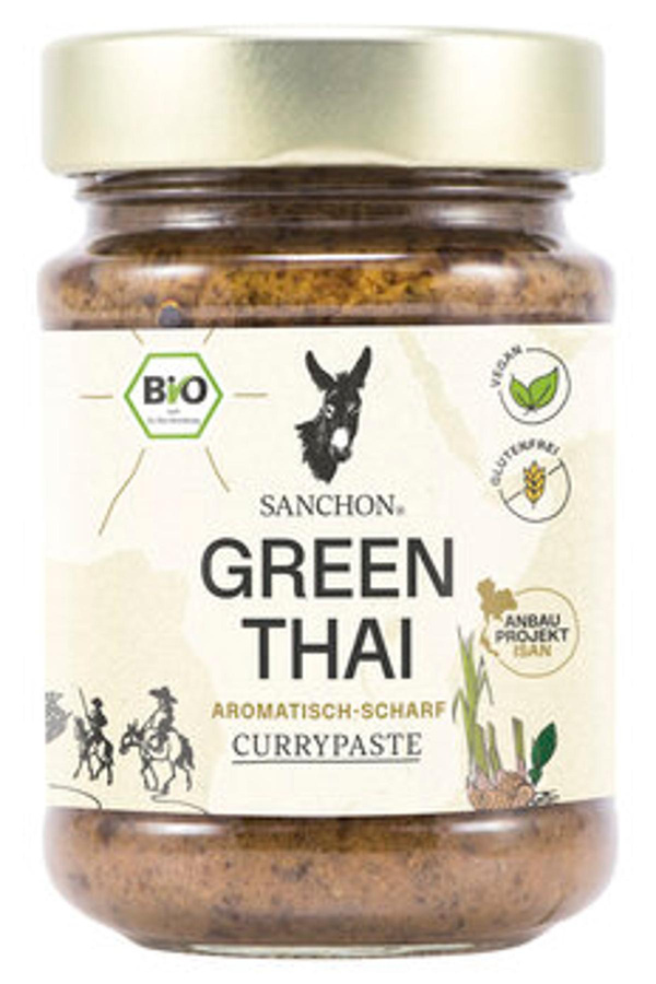 Produktfoto zu Sanchon Currypaste Green Thai 190g