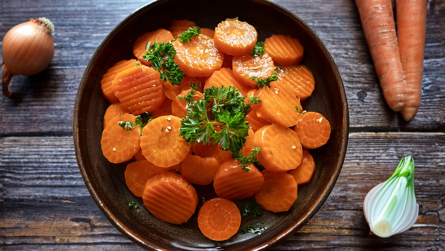 Rezeptbild für Gedünstete Möhren