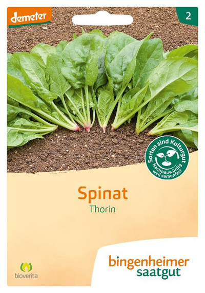 Produktfoto zu Bingenheimer Saatgut Spinat Samen