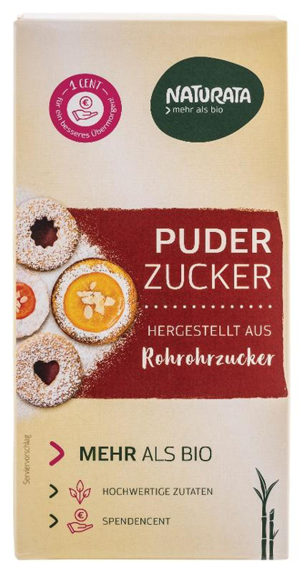Produktfoto zu Naturata Puderzucker 200g