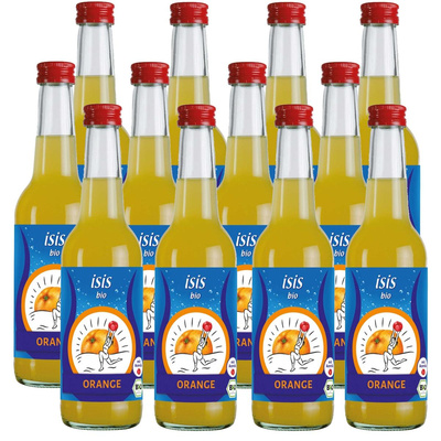 Produktfoto zu Kiste Isis Orange 12x0,33L
