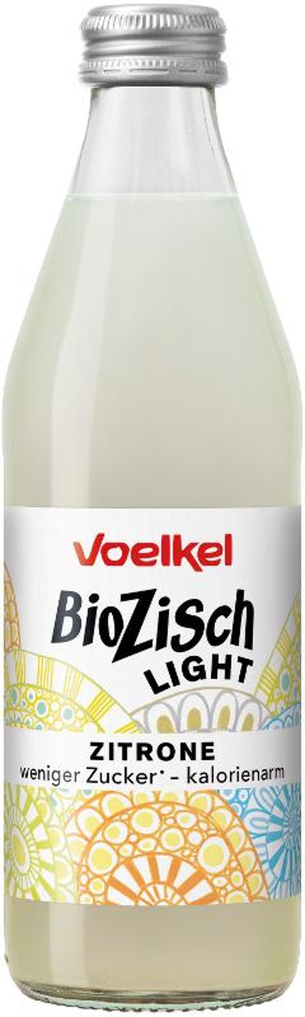 Produktfoto zu Voelkel BioZisch light Zitrone naturtrüb 0,33L