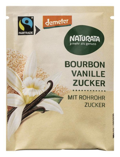 Produktfoto zu Naturata Vanillezucker 8g