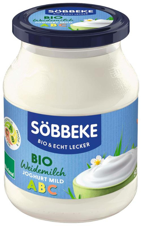 Produktfoto zu Söbbeke Weidemilch Joghurt ABC 3,8% 500g