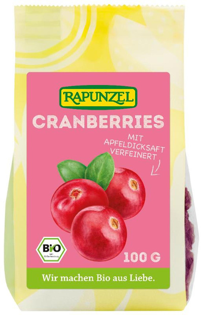 Produktfoto zu Rapunzel Cranberries 100g