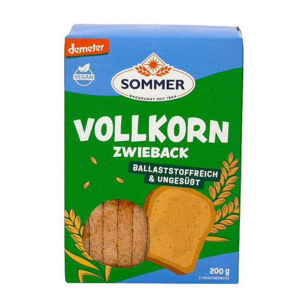 Produktfoto zu Vollkorn Zwieback 200g