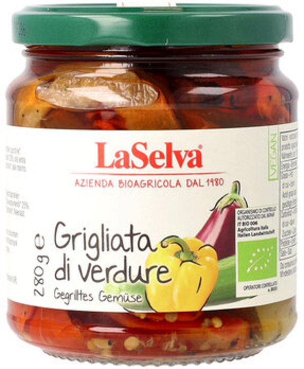 Produktfoto zu La Selva Gegrilltes Gemüse in Öl 280g