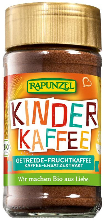 Produktfoto zu Rapunzel Kinderkaffee Instant Getreide-Fruchtkaffee 80g