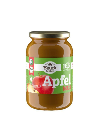 Produktfoto zu Bauckhof Apfelmus gesüßt 360g