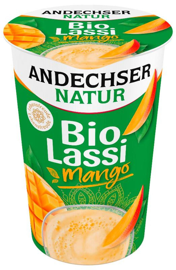 Produktfoto zu Andechser Lassi Mango 3,5% 250g