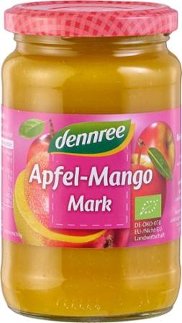 Produktfoto zu dennree Apfel-Mangomark 360g