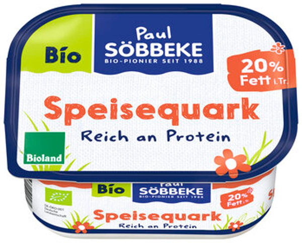 Produktfoto zu Söbbeke Speisequark 20% 250g