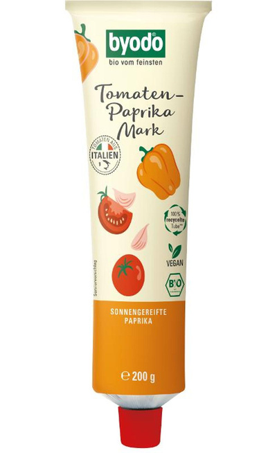 Produktfoto zu Byodo Tomaten Paprika Mark 200g