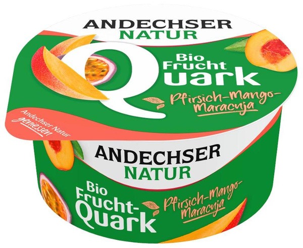 Produktfoto zu Andechser Pfirsich-Mango-Maracuja-Quark 150g