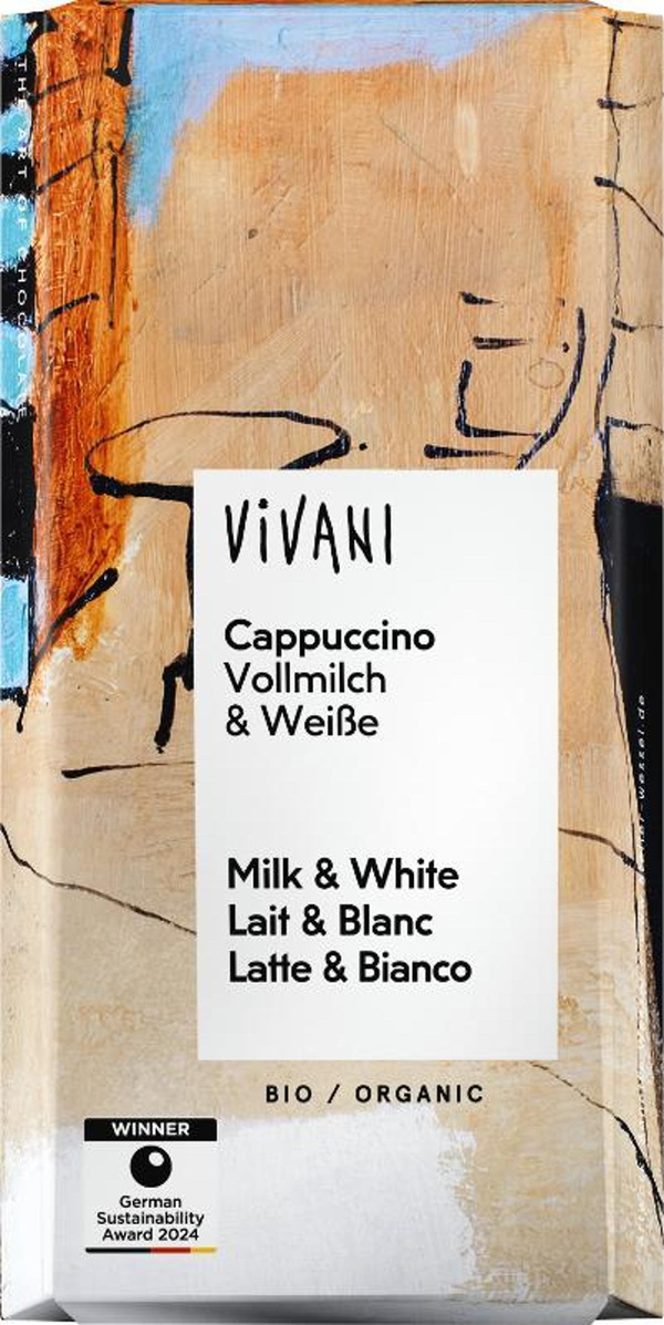 Produktfoto zu Vivani Schokolade Cappuccino 100g