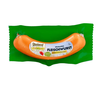 Produktfoto zu Ökoland Fleischwurst 180g
