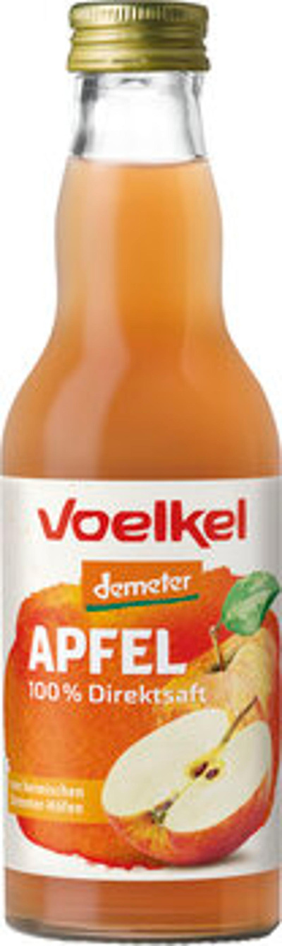 Produktfoto zu Voelkel Apfelsaft naturtrüb 0,2L