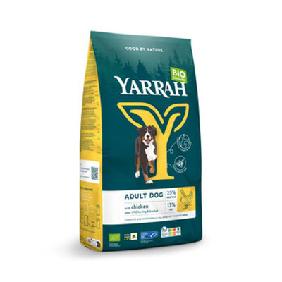 Produktfoto zu Yarrah Hundetrockenfutter Huhn Adult 10kg
