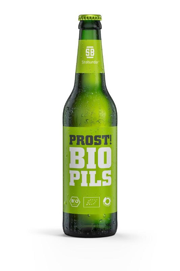 Produktfoto zu Störtebeker Stralsunder Bio-Pils 0,5L