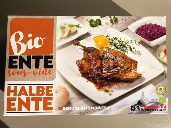 Produktfoto zu Sous-Vide halbe Ente ca.0,6kg