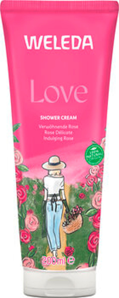 Produktfoto zu Weleda Aroma Cremedusche Love 200ml