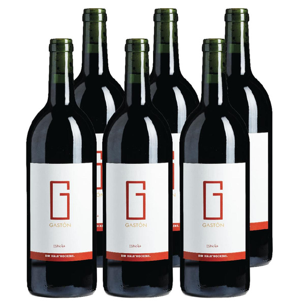 Produktfoto zu Kiste Bioladen* Gaston rot 6x1L