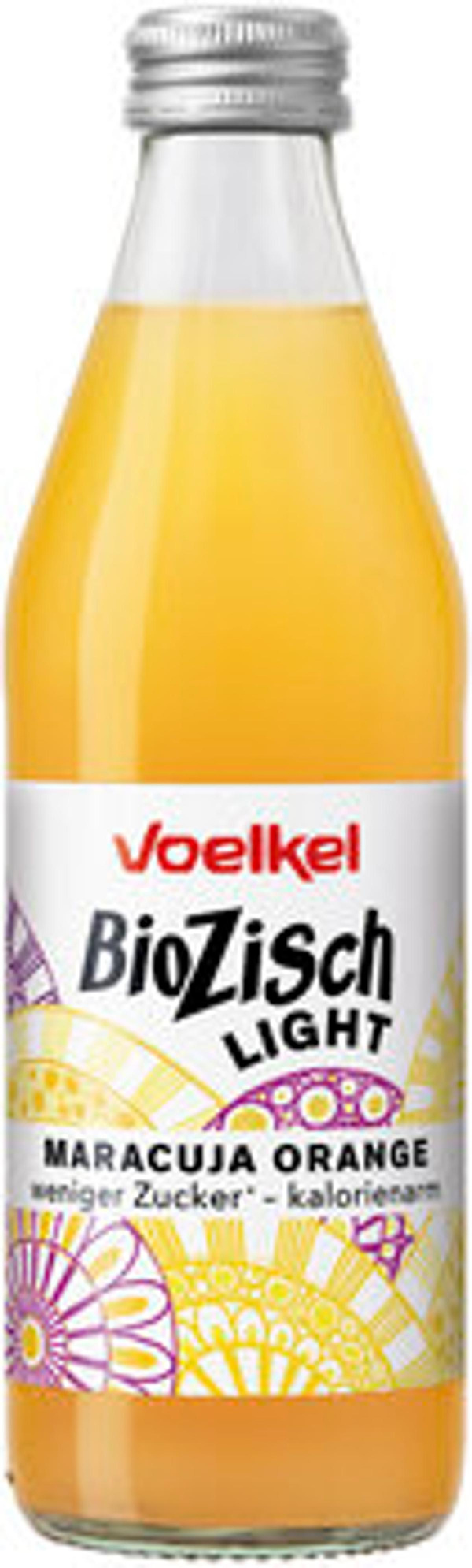 Produktfoto zu Voelkel BioZisch light Maracuja Orange 0,33L