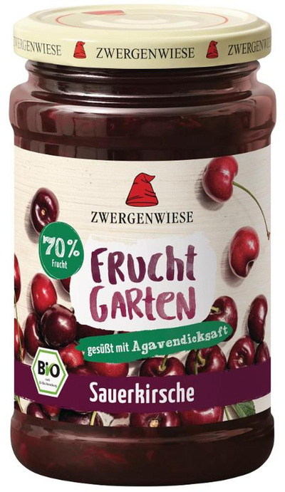 Produktfoto zu Zwergenwiese Sauerkirsche Fruchtgarten 225g