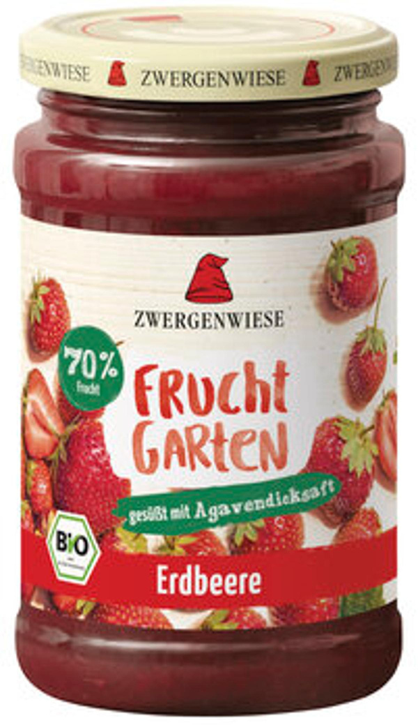 Produktfoto zu Zwergenwiese Erdbeer Fruchtgarten 225g