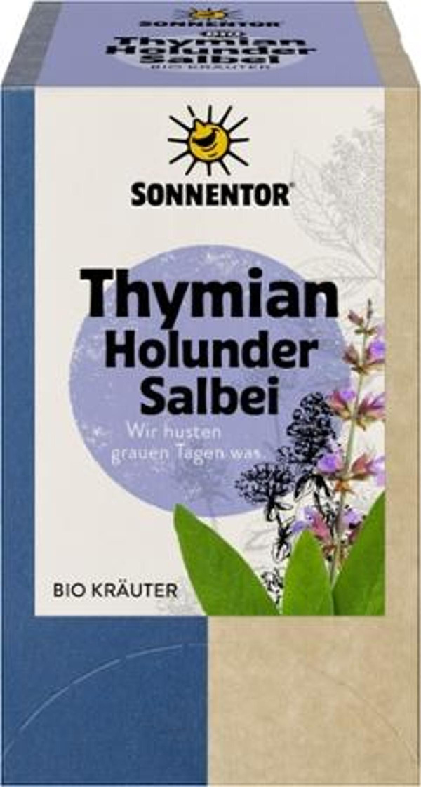 Produktfoto zu SONNENTOR Thymian Holunder Salbei 18 TB