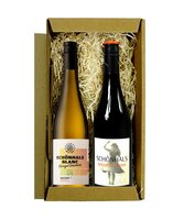 Wein Geschenkset Cabernet blanc / Spätburgunder Schönhals