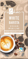 White Barista Art
