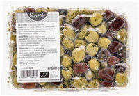 Oliven-Mix (grün & schwarz) ohne Stein 600 g