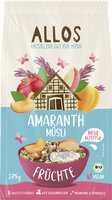 Amaranth Müsli Früchte