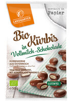Bio Kürbis in Vollmilch-Schokolade 50g