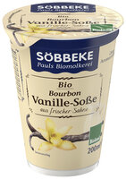 Bio Bourbon-Vanille Soße mit frischer Sahne